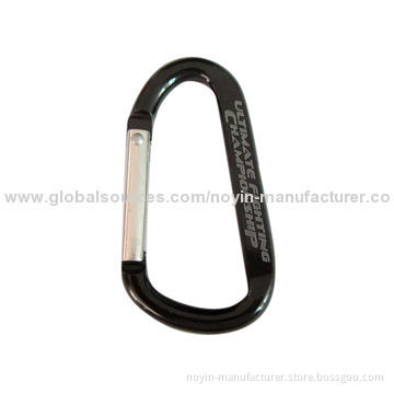 Carabiner with colors for decorative